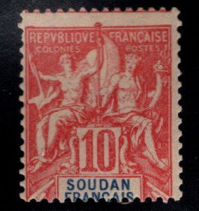 French Sudan Scott 8 Mint Hinged, MH*