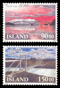 Iceland 1993 Scott #766-767 Mint Never Hinged