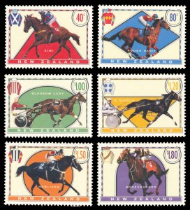 New Zealand 1996 Scott #1322-1327 Mint Never Hinged