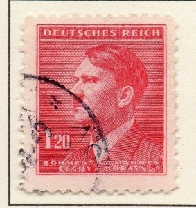 Germany Czechoslovakia 1942 Early Issue Fine Used 1.20k. 116629