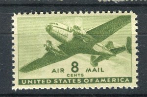 USA; 1941 early Airmail issue fine MINT MNH 8c. value