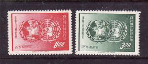 Taiwan-ROC-Sc#1340-1-Unused NH set-UNICEF-Maps-1962-