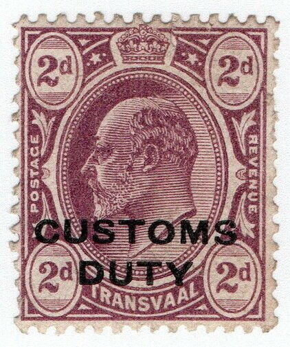 (I.B) Transvaal Revenue : Customs Duty 2d