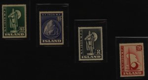 Iceland #213-216  Single (Complete Set)