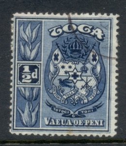 Tonga 1897-1934 Pictorial 0.5d FU