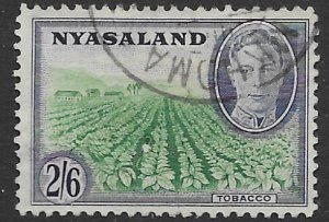 Nyasaland 78  1945  2sh 6  FVF  Used