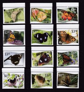 Niuafo'ou the modern Butterfly set MNH