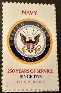 US #6004 US Navy forever 2025 Mint NH