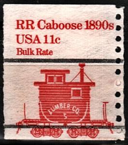 SC#1905a 11¢ RR Caboose Precancel (Used) 