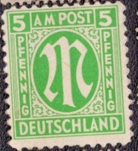 Germany Allied Occupation - 1945 3N4a MH