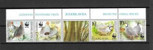 YUGOSLAVIA 2000 WWF SG 3236/9 MNH Cat £16