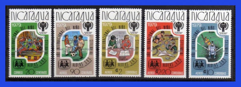 1979 - Nicaragua - Michel n 280 - 284 B - MNH - NI-182 - 02