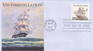 #3869 USS Constellation Fleetwood FDC