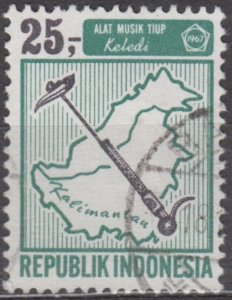 Indonesia Scott #720 1967 Used