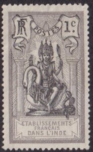French India #25 Mint