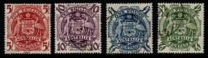 AUSTRALIA SG224a/d 1949-50 HIGH VALUES FINE USED