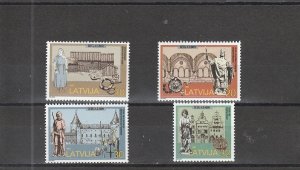 Latvia  Scott#  454-457  MNH  (1997 City of Riga, 800th Anniversary)