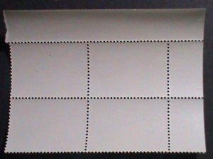 ​RYUKYU-1965 SC #132  SAMISEN - KING SHOKO-PHILATELI WEEK-MNH-IMPRINT BLOCK VF