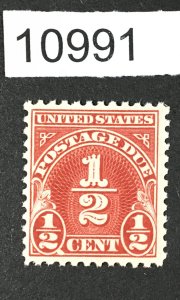 MOMEN: US STAMPS # J69 MINT OG NH LOT #10991