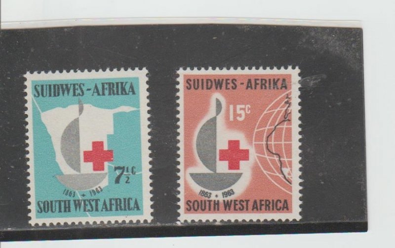 South West Africa  Scott#  295-296  MNH  (1963 Red Cross)