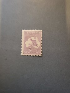 Stamps Australia Scott #50a h