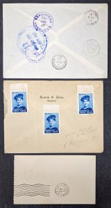 51 1899-1950s Norway items inc 2 Spitsbergen, flights, polar, etc [Y.65]