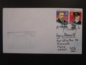British Antarctic Terr. 1981 Halley Cover to USA - Z6164