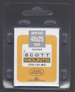 Scott/Prinz Mounts  40x25 Package of 40