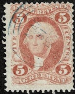 1863 United States Revenue Scott Catalog Number R20c Used