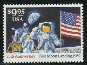 2842 First Moon Landing Anniversary US Single Mint/nh FREE SHIPPING