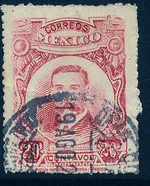 MEXICO 615 20c Belisario Dominguez. Used. (353)