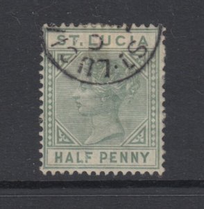St. Lucia, Scott 27a (SG 31), used