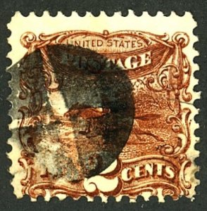 U.S. #113 USED FANCY CANCEL