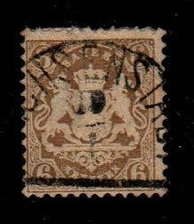 Bavaria #25  Used  Scott $30.00