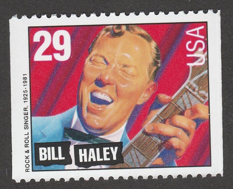US 2732 Rock & Roll Rhythm & Blues Bill Haley 29c single MNH 1993