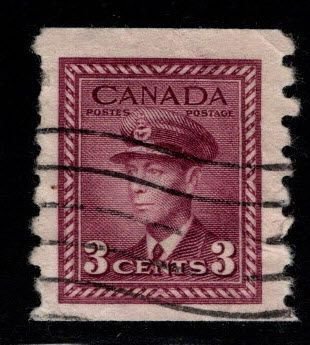 Canada Scott 266 Used Coil stamp