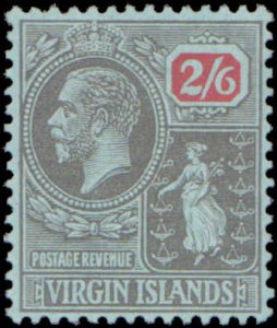 Virgin Islands #65, Incomplete Set, 1928, Hinged