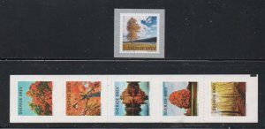 Sweden Sc 2784-2785 2016 Autumn Trees stamp set  mint NH