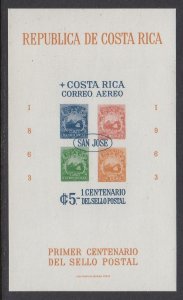 Costa Rica C366 Postage Stamps SS Imperf mnh