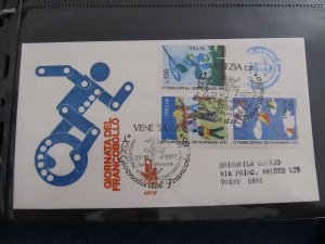 1977 Italy FDC LR121F29-