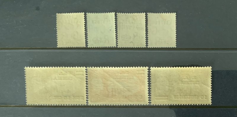 GREAT BRITAIN ERITREA SC#27-33 MNH OG