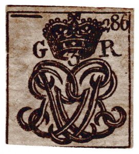 (I.B) George III Revenue : Impressed Duty Cypher Seal (286)