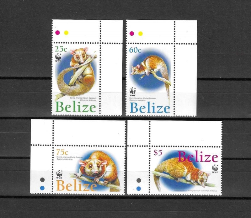 BELIZE WWF 2004 SG 1315/8 MNH