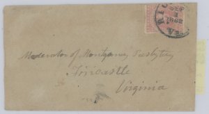 Confederate States 5 2023 Richmond, VA-1 September 1862 year date cancel