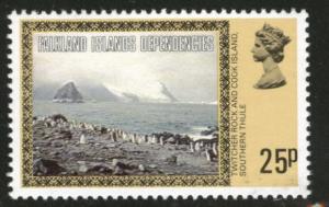 Falkland Islands Dependencies Scott 1L49 Penguins 1980 stamp