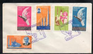 Paraguay Kennedy JFK Space FDC 1964 A678