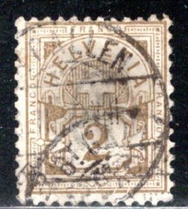 Switzerland Scott # 69a, used