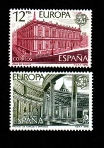 Spain # 2101-2102 Mint Europa!