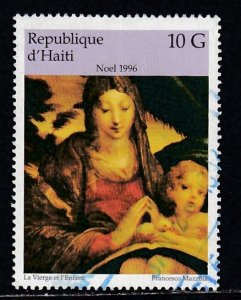 Haiti # 887, Christmas Painting o the Virgin, Used, 1/3 Cat.