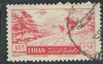 Lebanon || Scott # C201 - Used